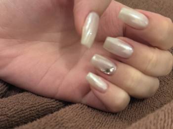 ネイル変えたよー！♡（2025/11/04 19:14）清水 りかのブログ画像