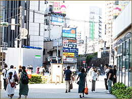 国道1号線（桜田通り）のイメージ